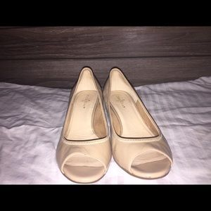 Cole Haan. Nude woman’s wedge size 6 1/2 or TRADE